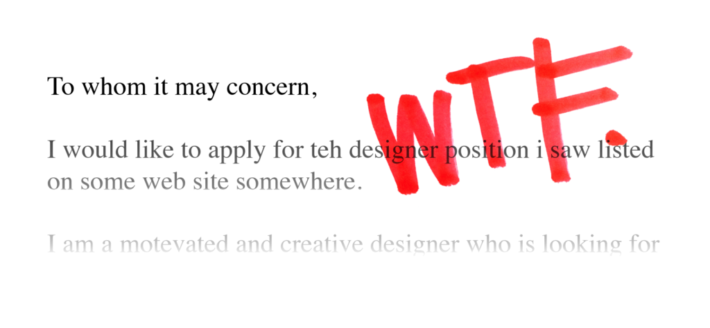 He/she applied for a design job. You won't believe what happened next!
