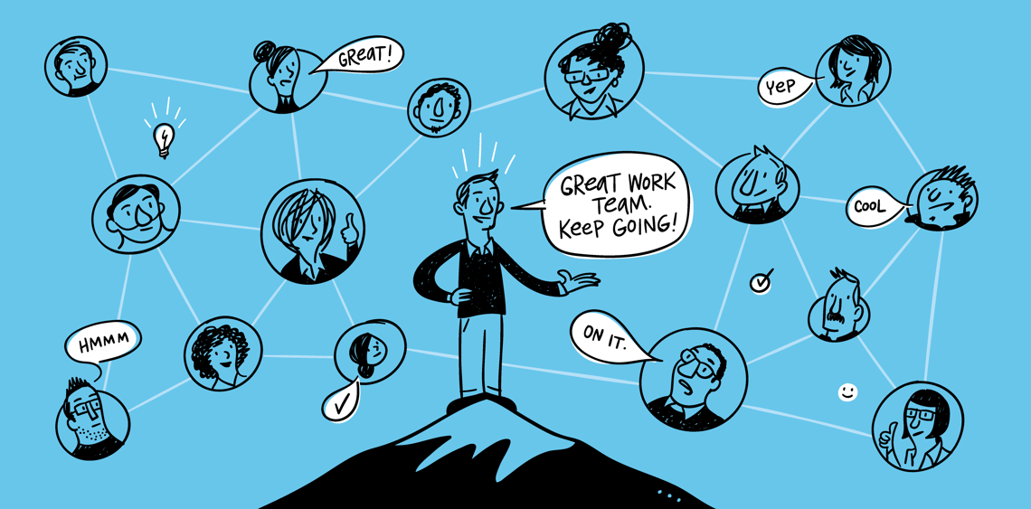 Working remotely, leading from afar